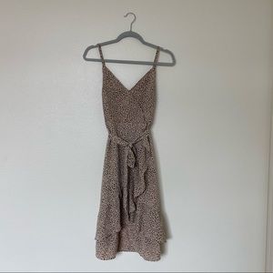 NWT Sanctuary Leopard Print Midi Dress